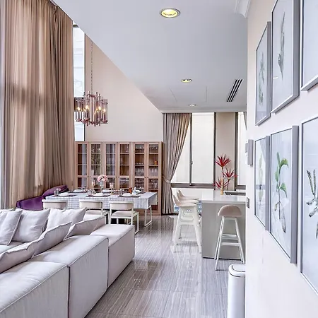 通罗 隐湖四卧豪华别墅 Hidden Lake Pool Villa 4 Bedroom Sukhumvit-Thonglor Bts 5 Mins