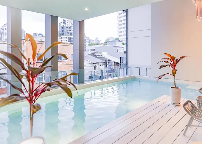 Sukhumvit-thonglor Luxury Pool Club 5 Mins To Bts 素坤逸-通羅 豪華會所泳池別墅 5分鐘到達地鐵 빌라 *